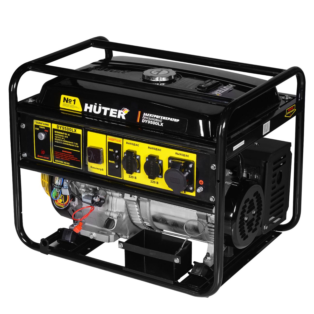 Генератор бензиновый Huter DY9500LX (64/1/40) фото