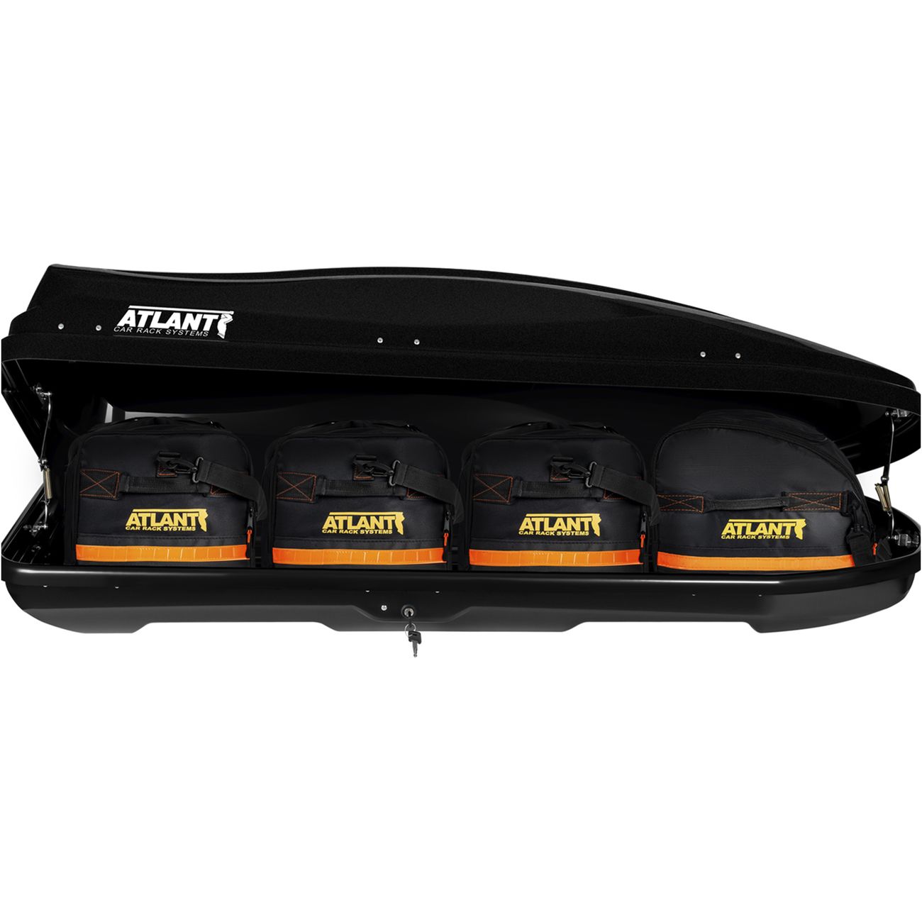 Бокс ATLANT Diamond 430л (184*80*44) черный матовый (24510)