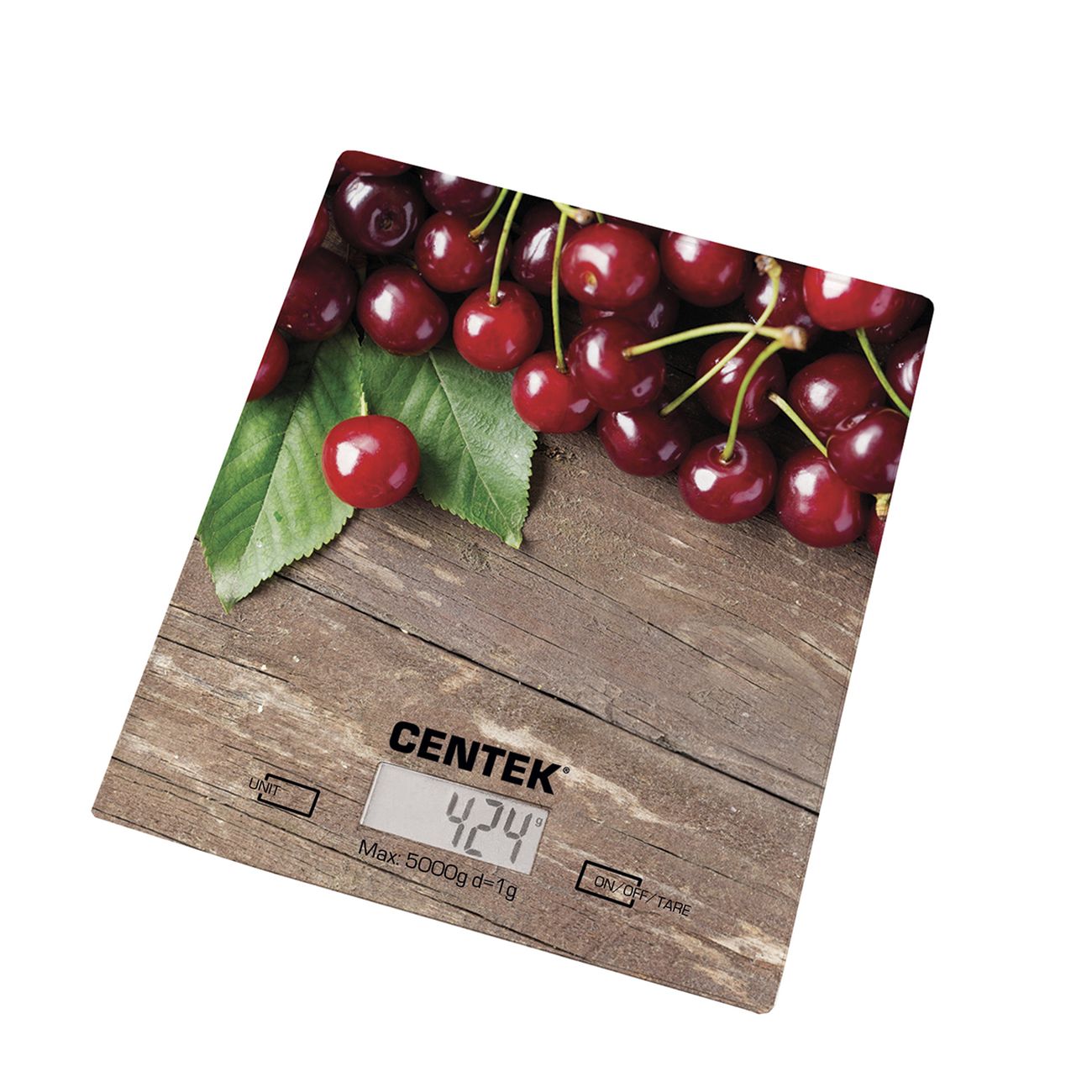Весы кухонные Centek CT-2462 Вишня