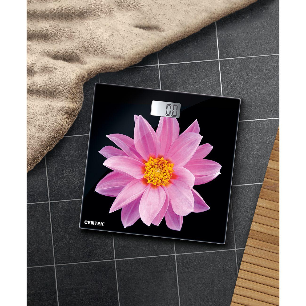 Весы напольные Centek CT-2416 Pink Flower