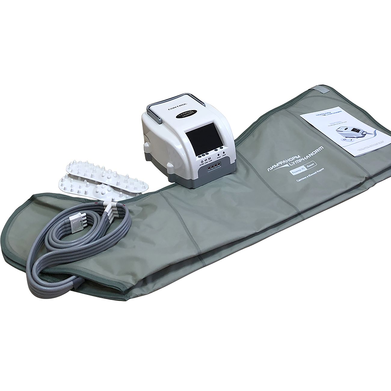 Аппарат для прессотерапии LymphaNorm Control + 2 манжеты для ног, L фото