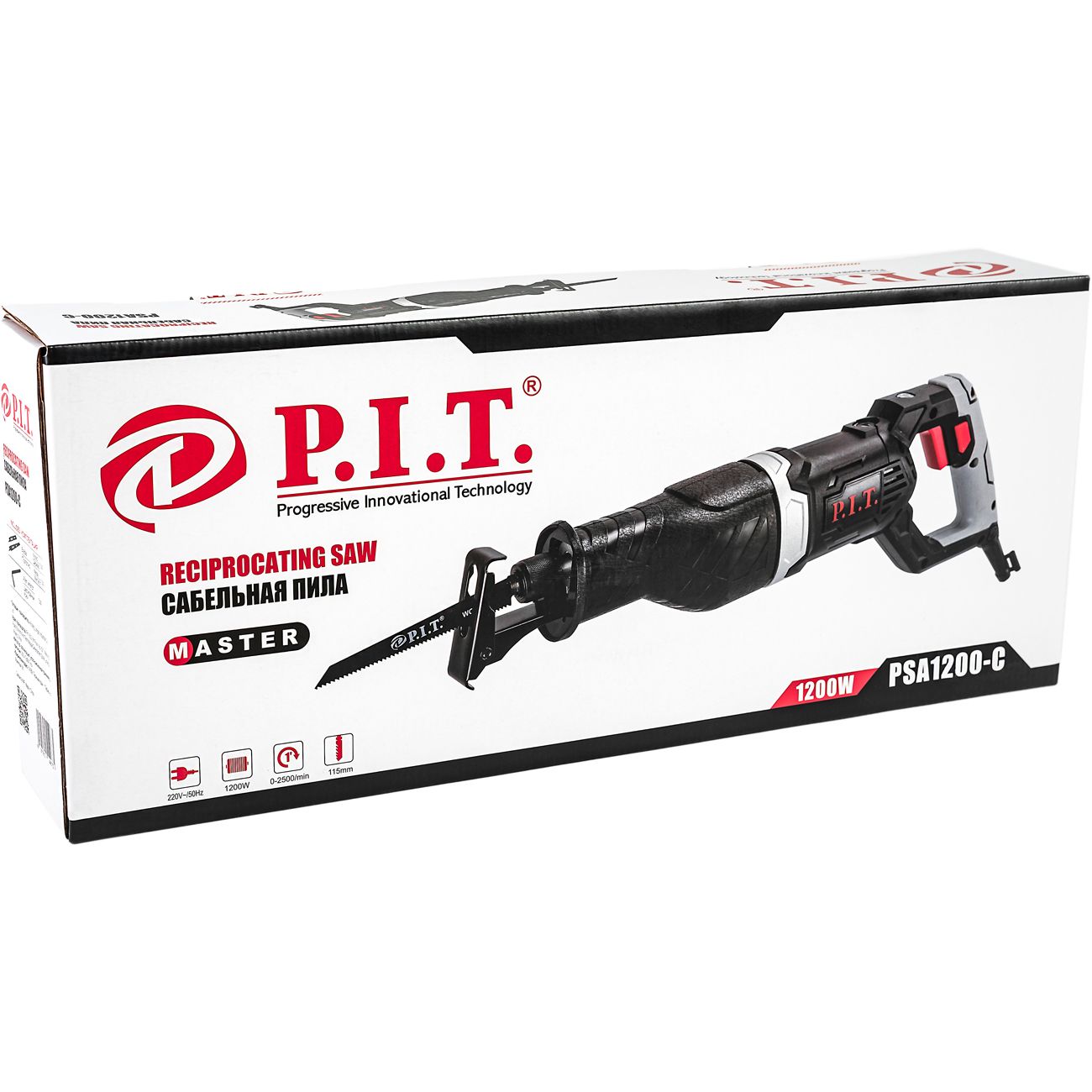 Электропила сабельная P.I.T. PSA1200-C МАСТЕР