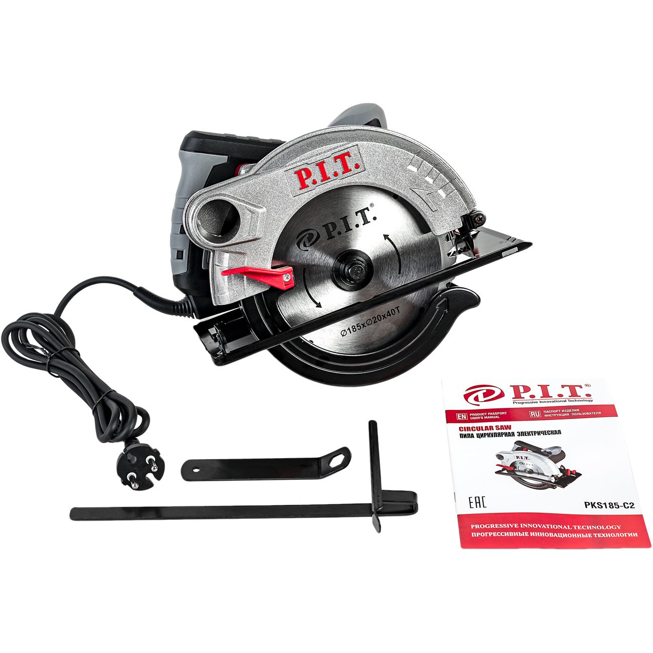 Электропила циркулярная P.I.T. PKS185-C2 МАСТЕР