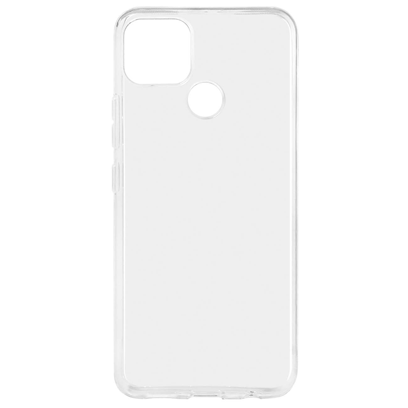 Чехол DF для Realme C25, прозрачный силикон супертонкий