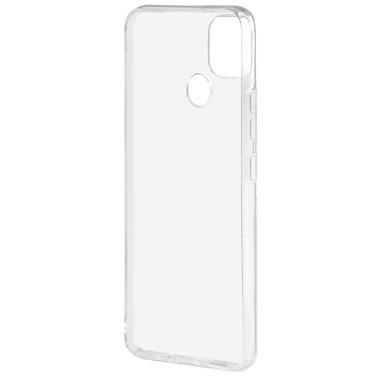 Чехол DF для Realme C25, прозрачный силикон супертонкий