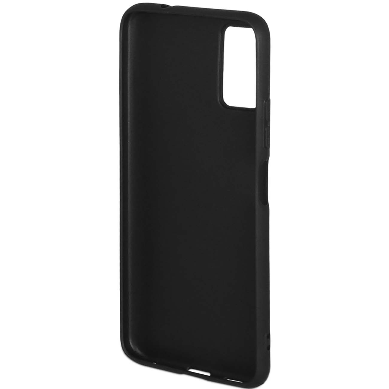 Чехол DF для ZTE Blade A71, черный силикон