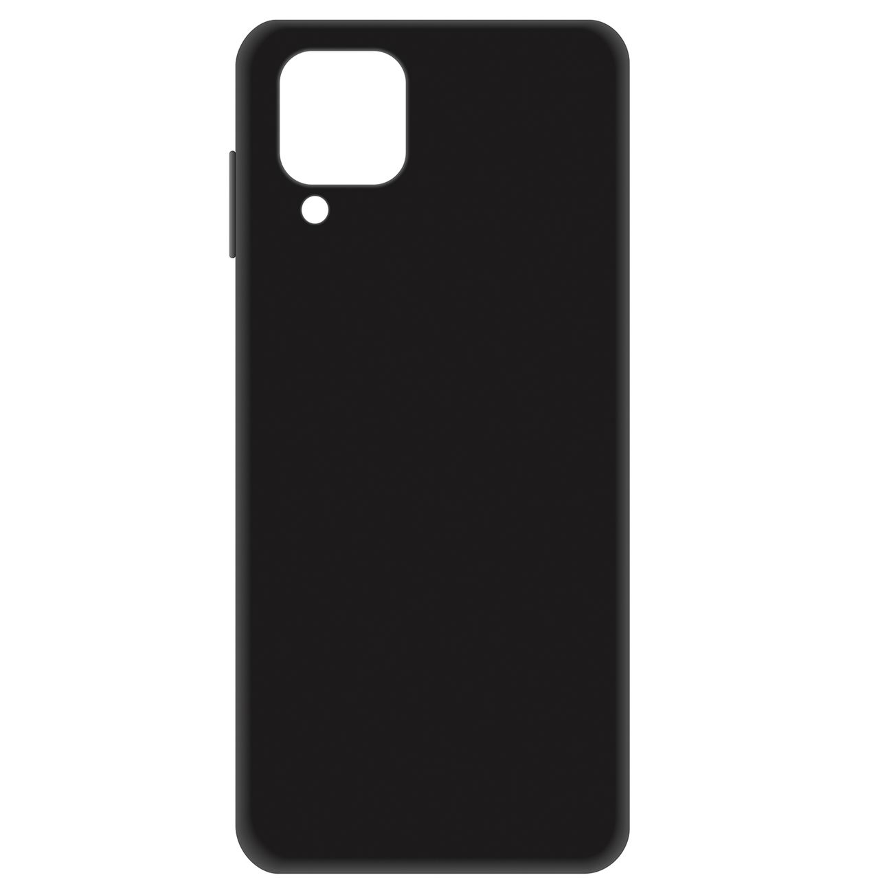 Чехол LuxCase Samsung Galaxy A12, черный, 1,1 мм