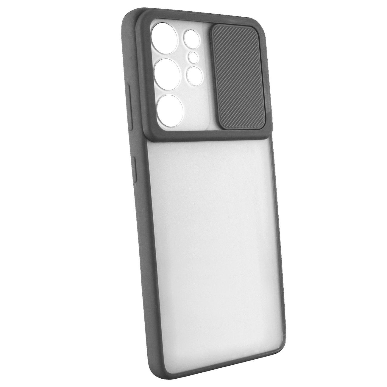 Чехол LuxCase Samsung Galaxy S21 Ultra, черный, 2 мм