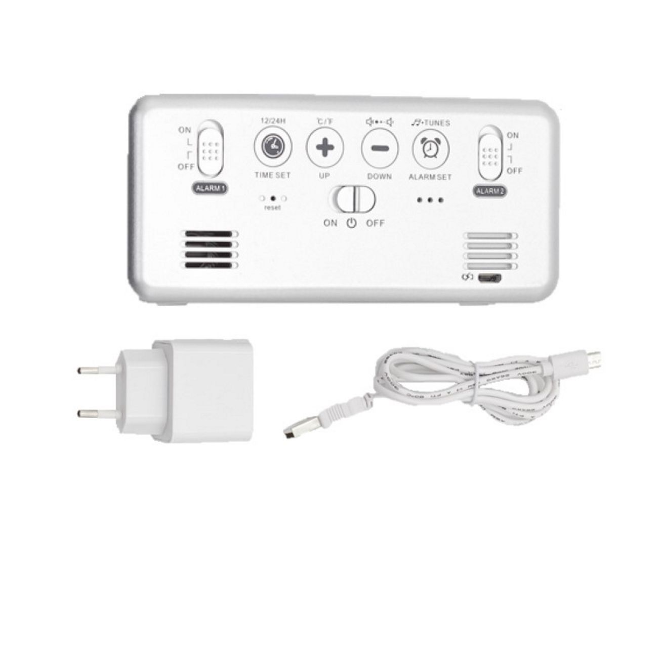 Часы настольные электронные ARTSTYLE CL-B80GR