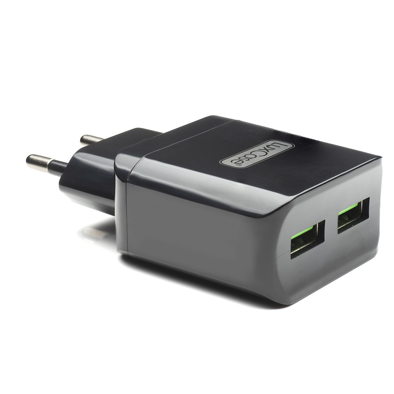 АЗУ LuxCase 2 USB, 2,4А Black