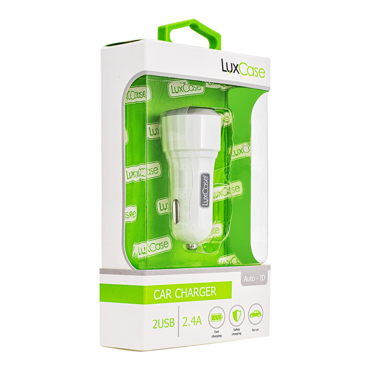 АЗУ LuxCase 2 USB, 2,4А Black