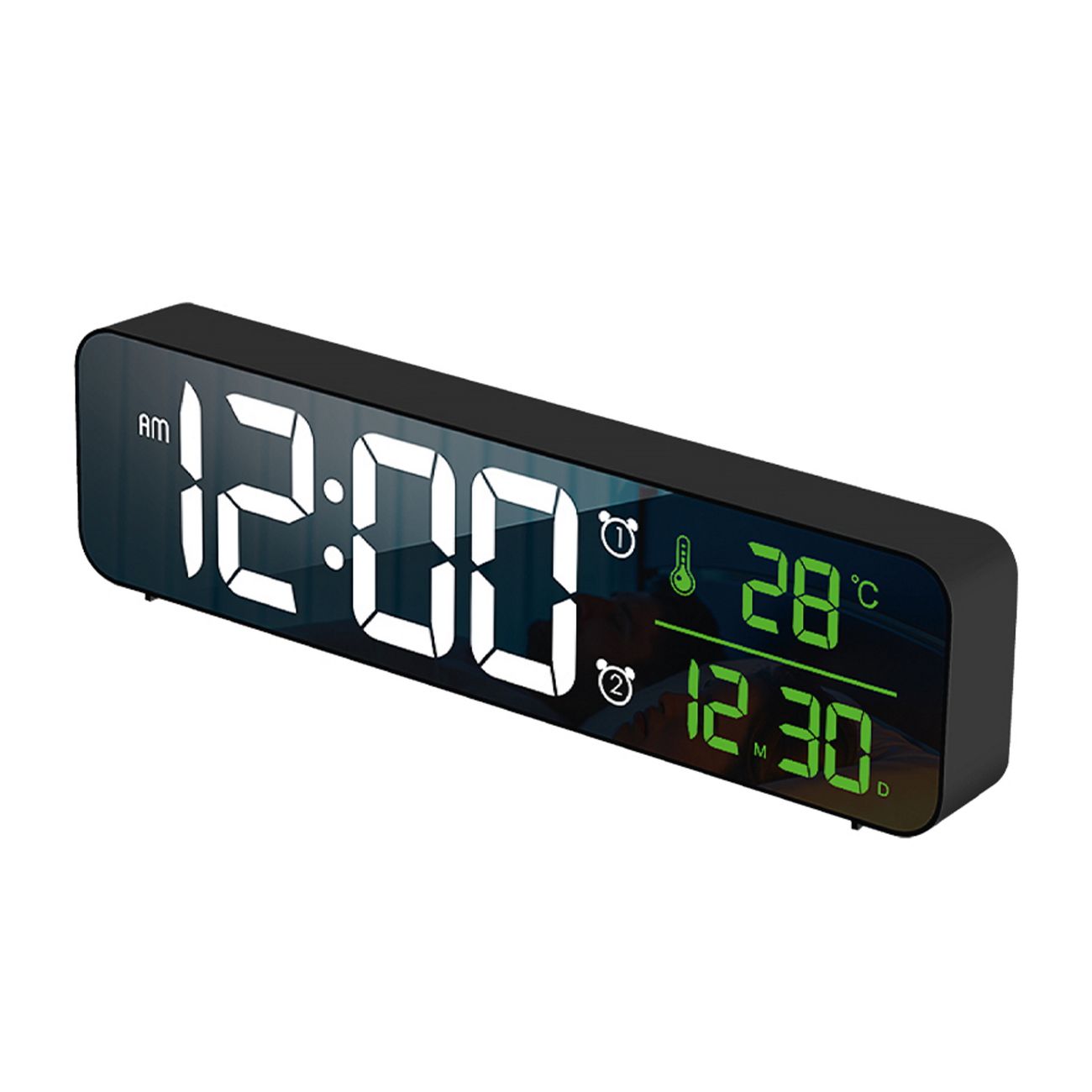 Часы настольные электронные ARTSTYLE CL-B81WGR