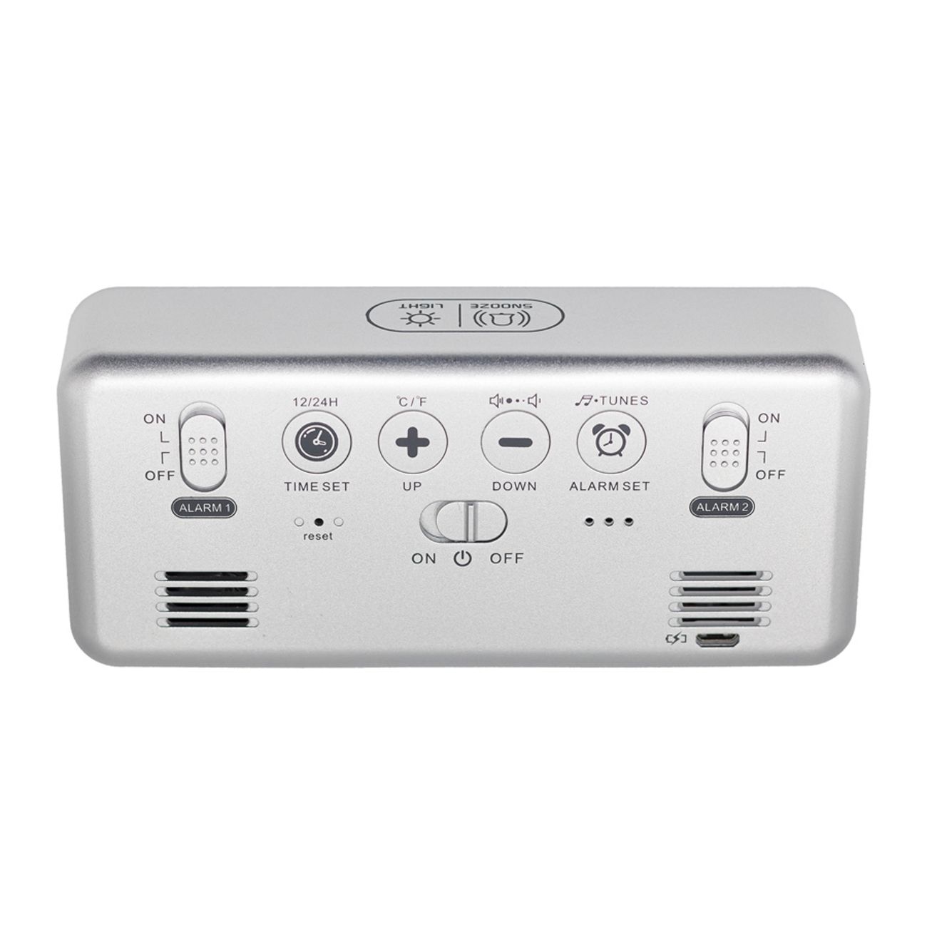 Часы настольные электронные ARTSTYLE CL-S80GR