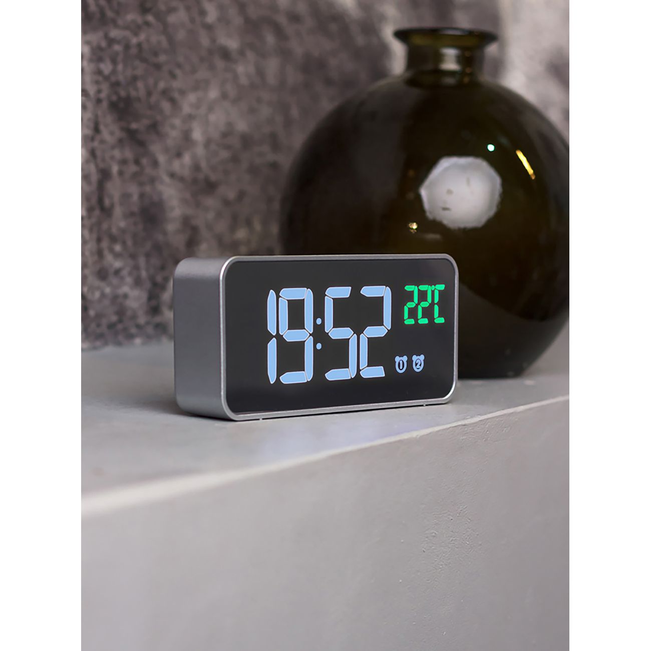 Часы настольные электронные ARTSTYLE CL-S80GR