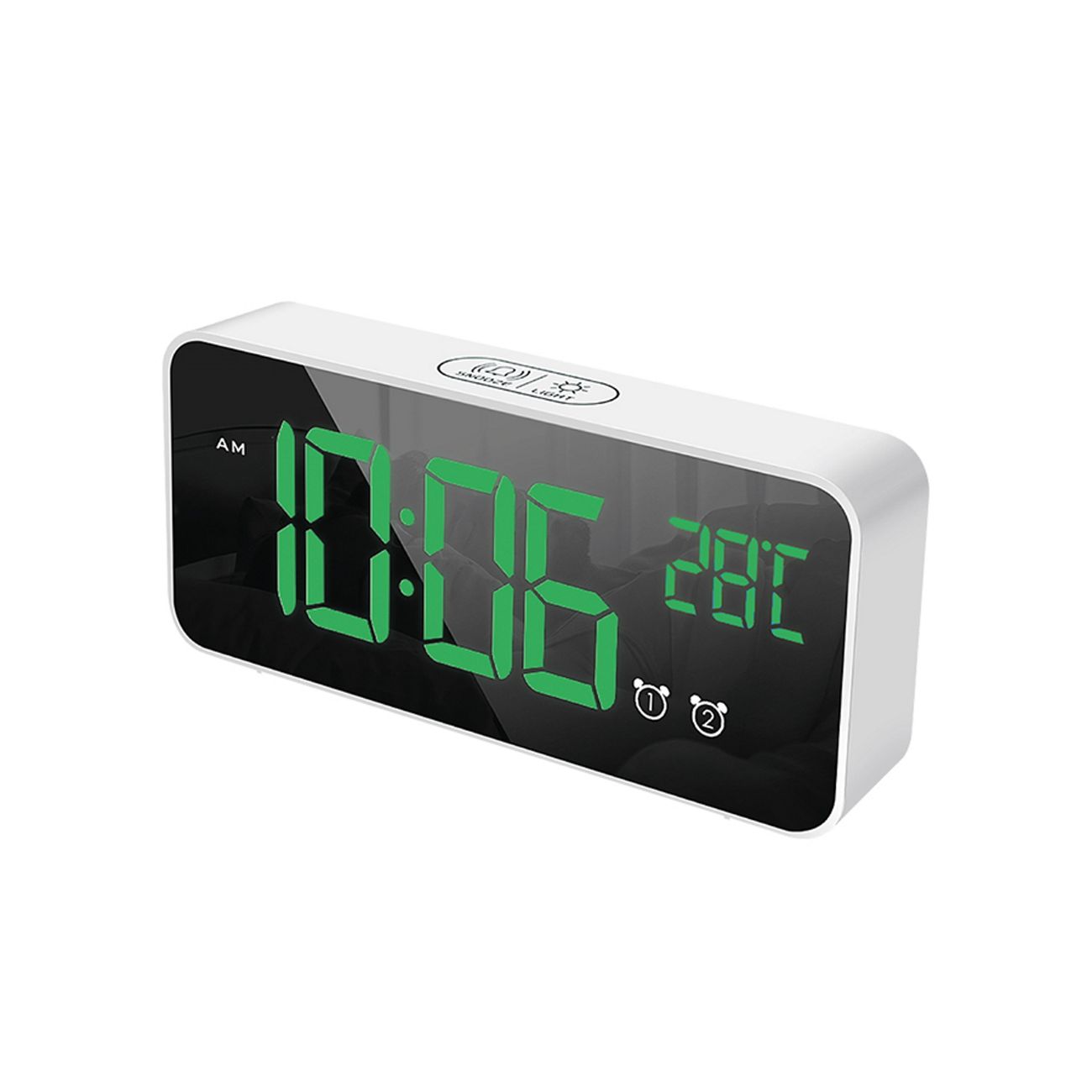 Часы настольные электронные ARTSTYLE CL-W80GR