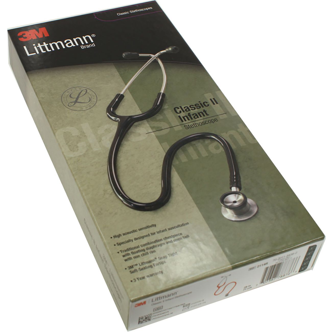 Стетоскоп 3M 2114R Littmann Classic II Infant, красный