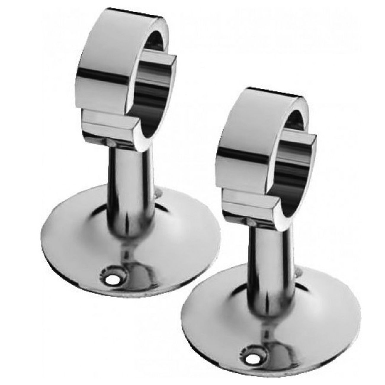 Держатель Luxon LUX-104SCZ6605 с разъемн.кольцом 3/4'' (пара)