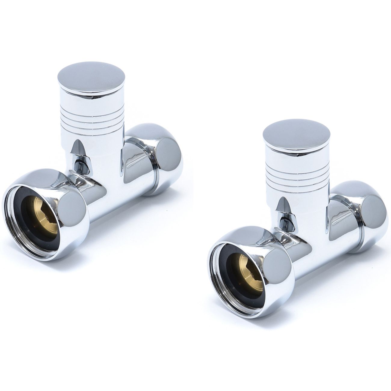 Вентиль Luxon LUX-830SCH1005 кругл. прямой г/г 3/4''х1'' (пара)