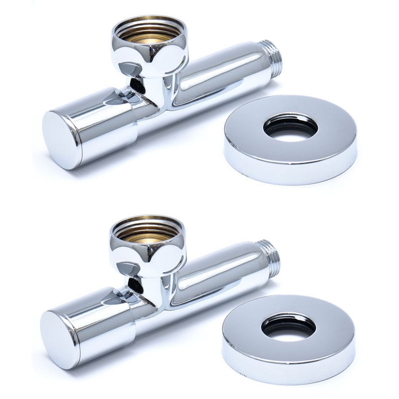 Вентиль Luxon LUX-ZZ 5101SCH1004 кругл.угл.г/ш 1''х1/2'' (пара)