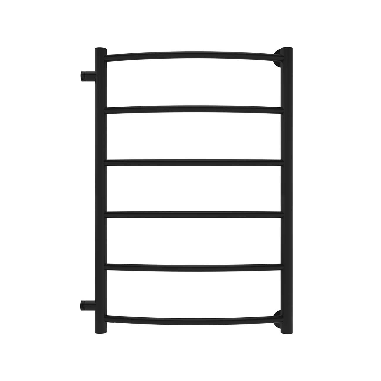 Полотенцесушитель водяной Indigo Arc LASW70-40BR, бок.подкл. 60, черный муар