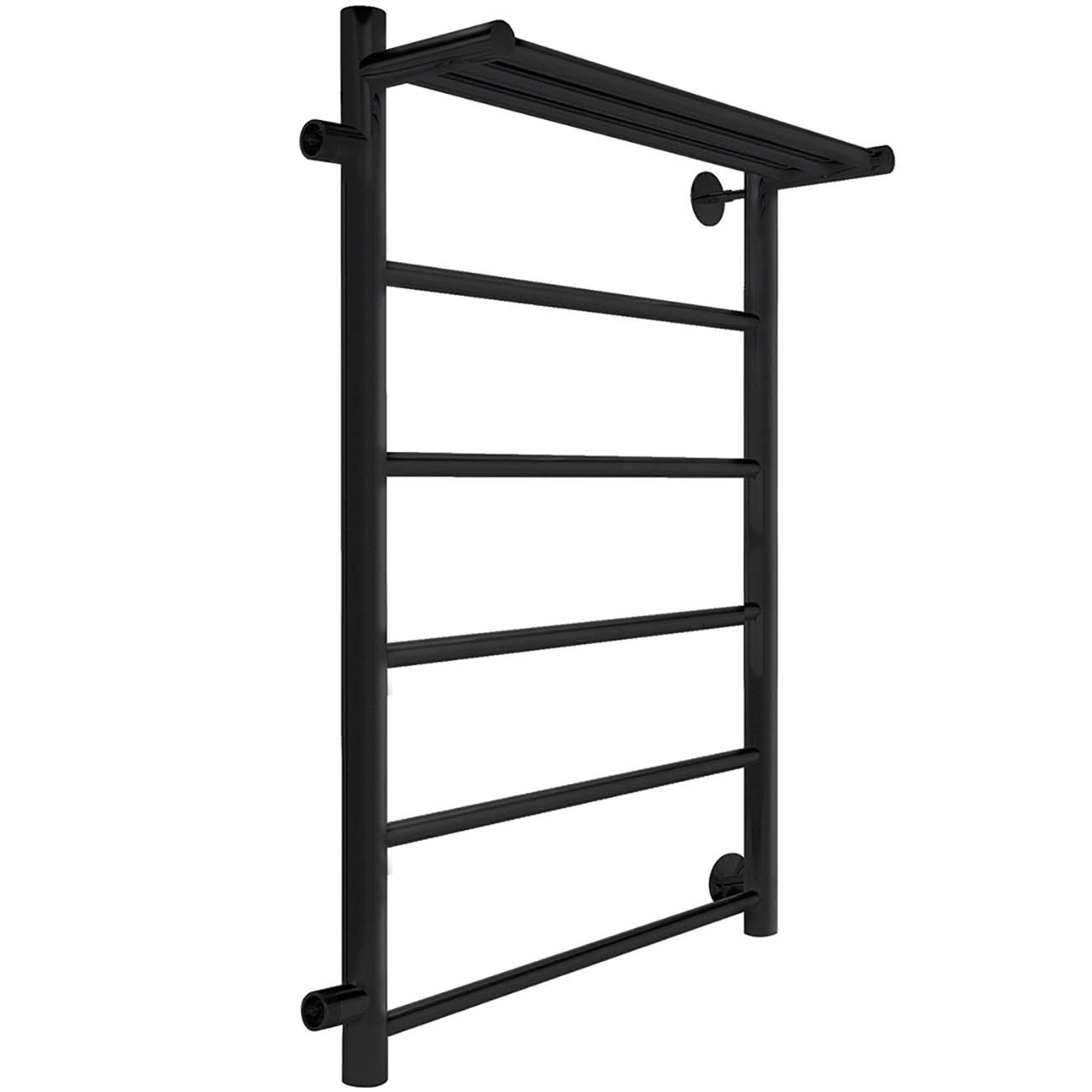 Полотенцесушитель водяной Indigo Line LLSHSW70-40BRL, бок.подкл. 60, черный муар