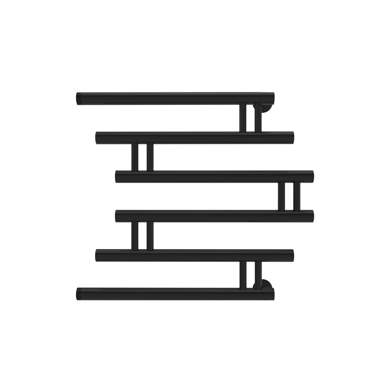 Полотенцесушитель водяной Indigo Фокстрот Zip FZW50-50BR, черный муар