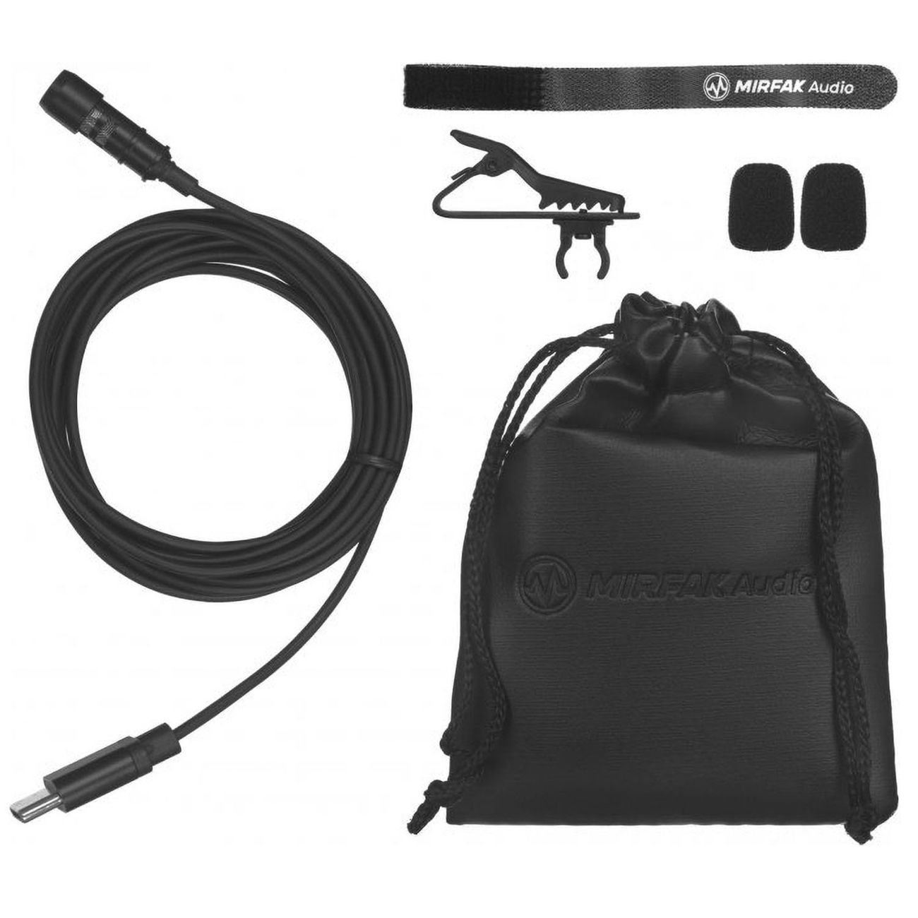 Микрофон петличный Mirfak MC1P Type-C для смартфонов