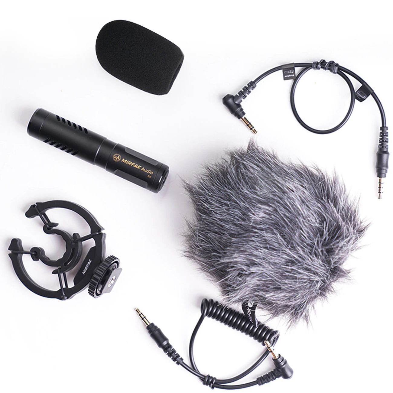 Микрофон-пушка Mirfak N2 компактный накамерный