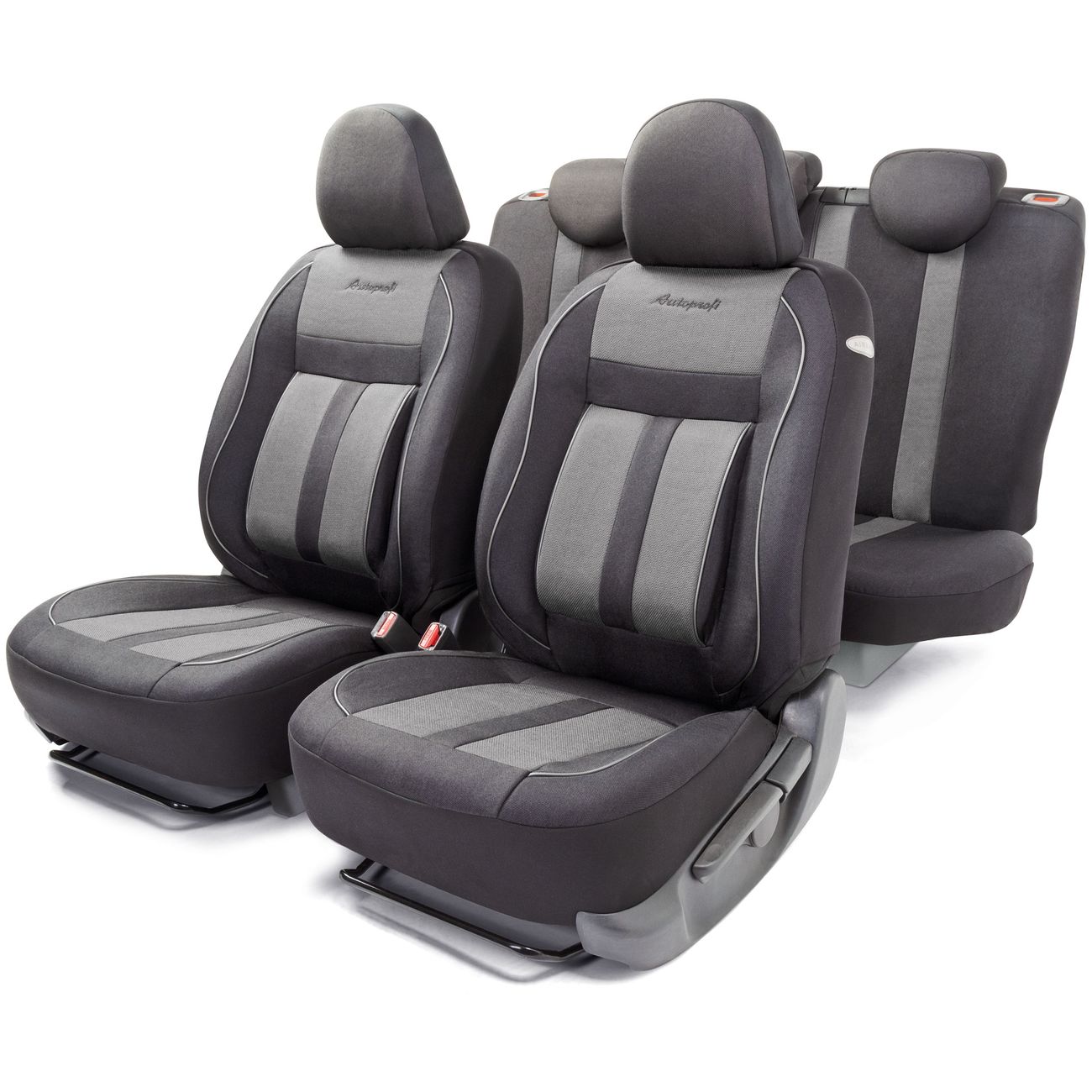 Чехлы на сиденья AutoProfi CUS-1505 BK/GY