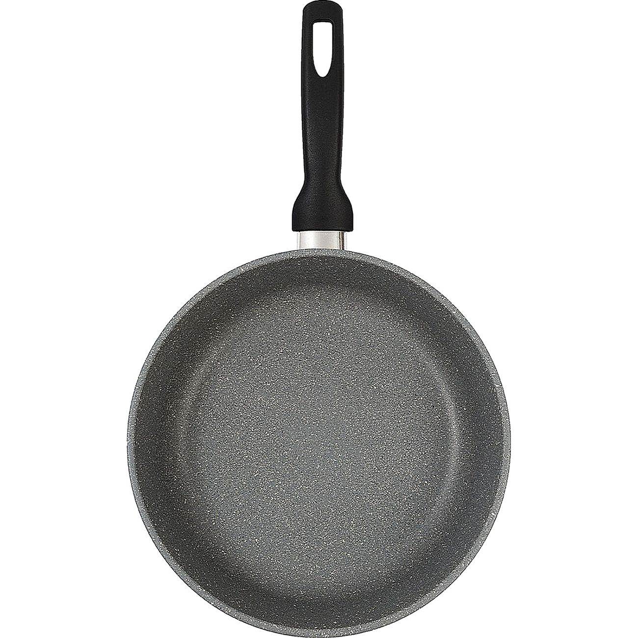 Сковорода InHome Мрамор 28см, с крышкой (IN28K/MR04)