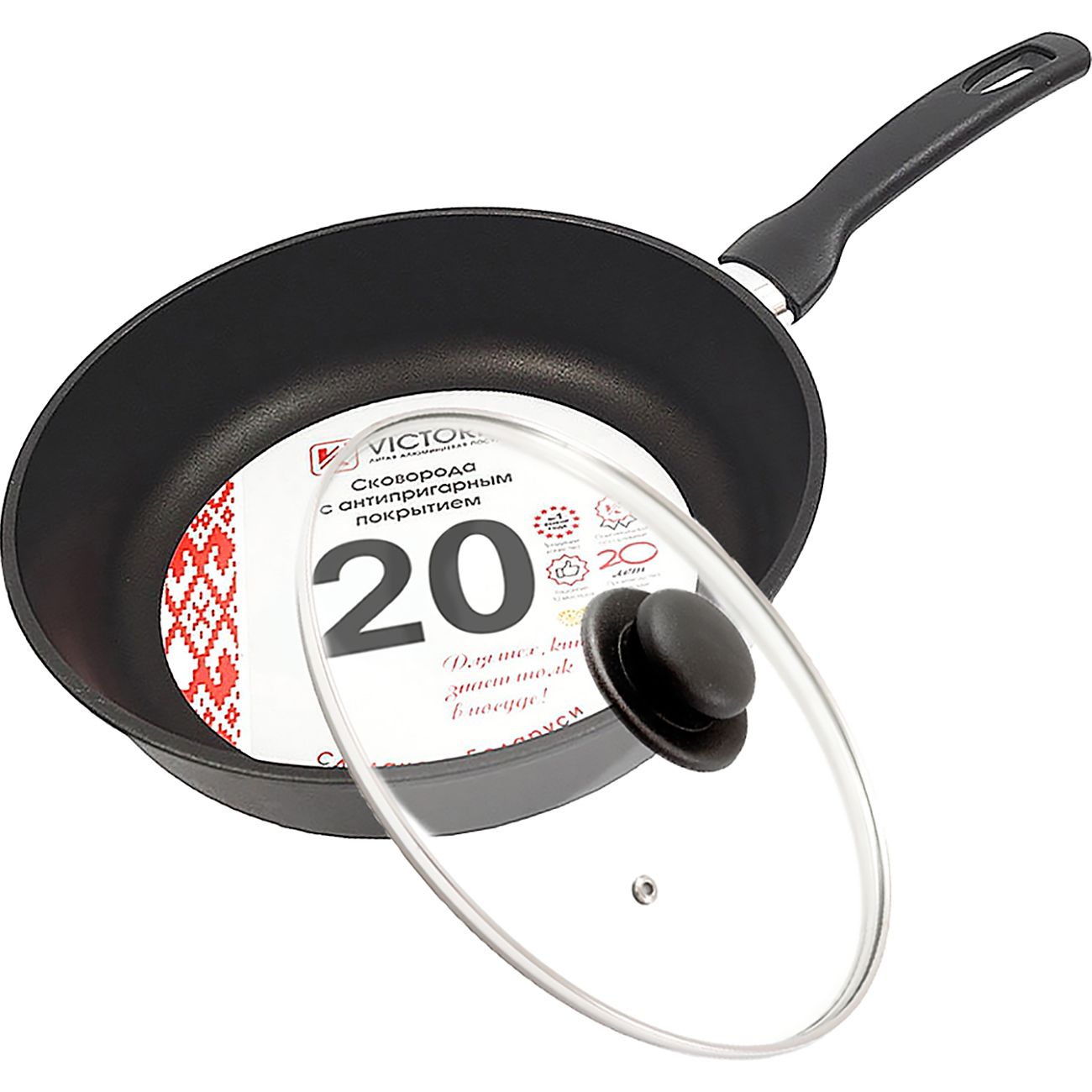 Сковорода InHome Мечта 20см, с крышкой (IN20K/M0)