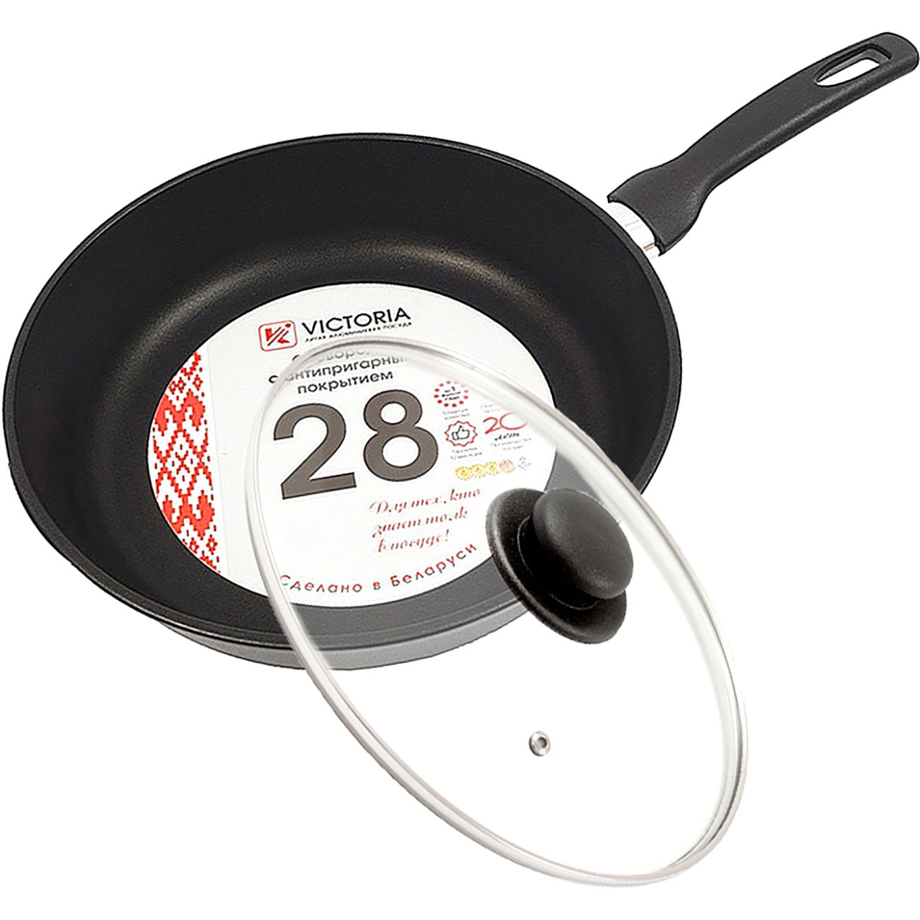 Сковорода InHome Мечта 26см, с крышкой (IN28K/M0)