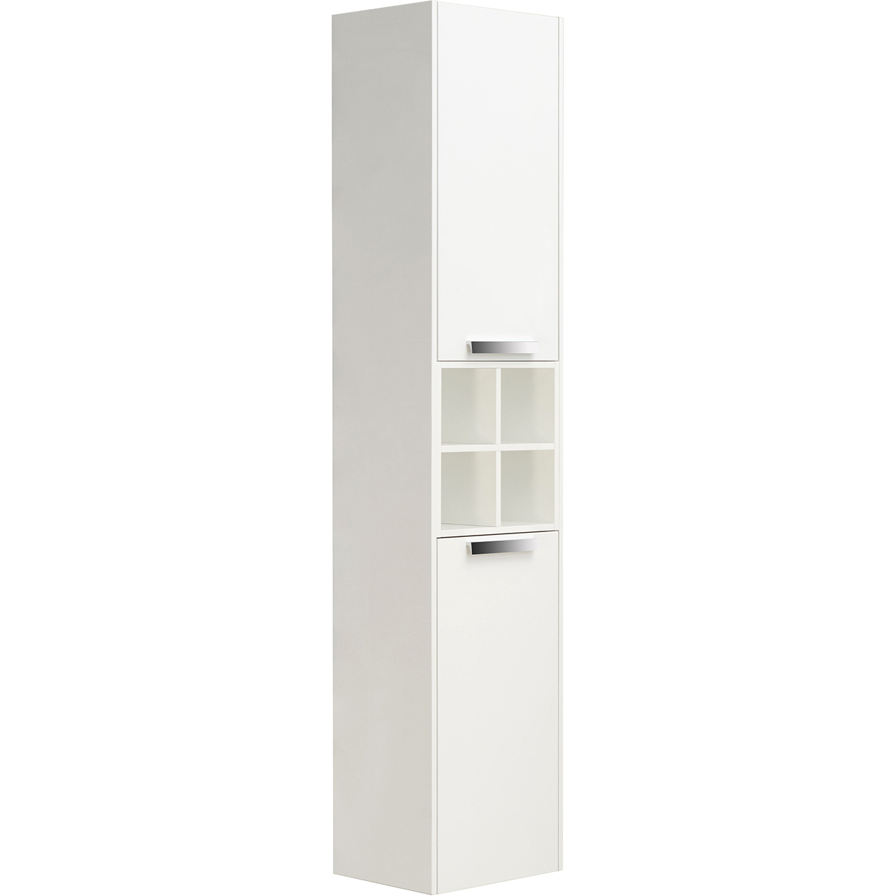 Шкаф-пенал Roca Lago бел глян (857297806) фото