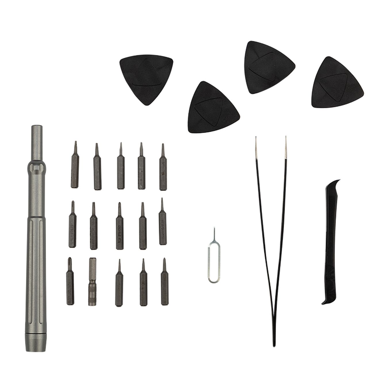 Набор ручного инструмента Kranz Отверток для точных работ,24 пр (KR-12-4754)