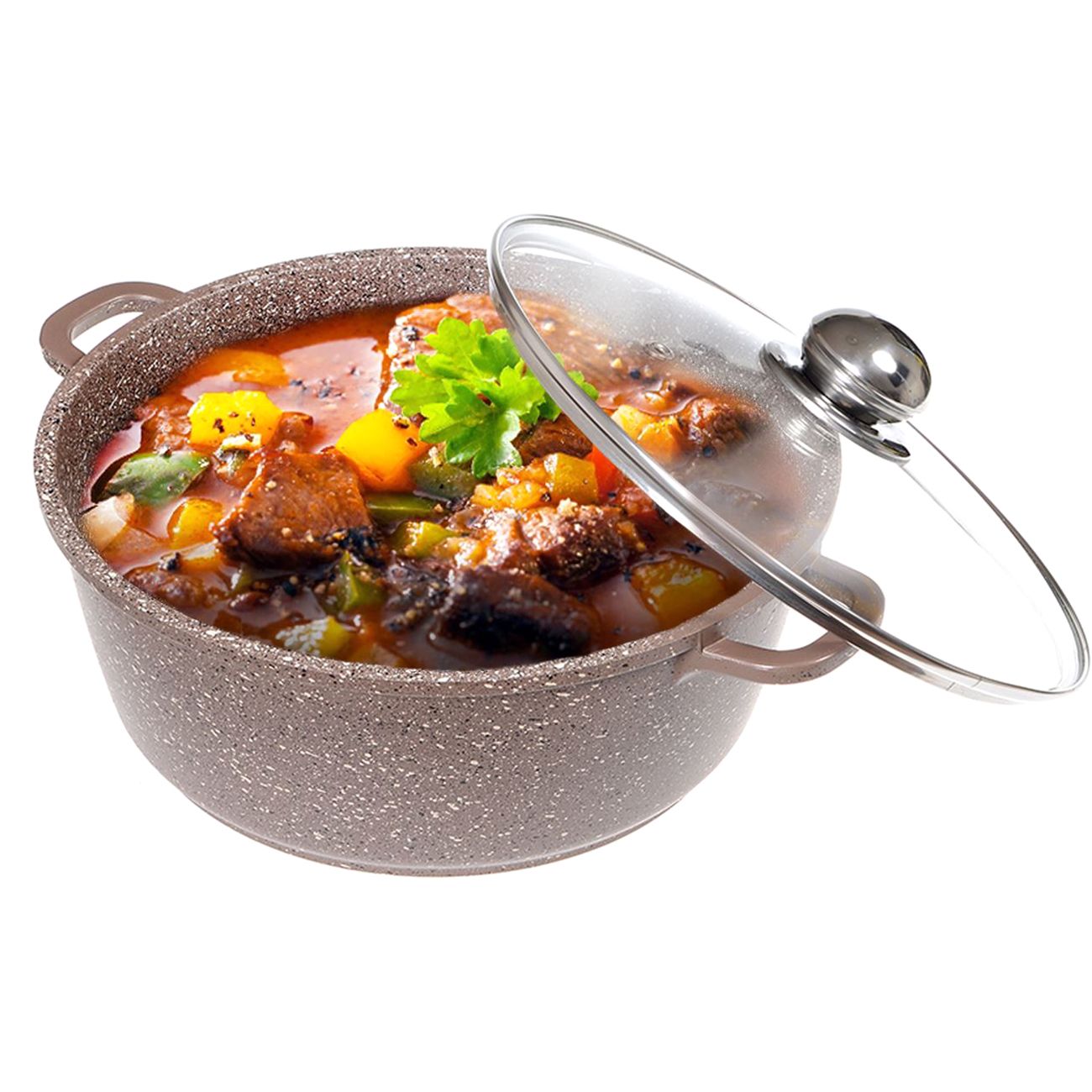 Кастрюля Panairo Barbara 2л, с крышкой (BA-2-K-K)