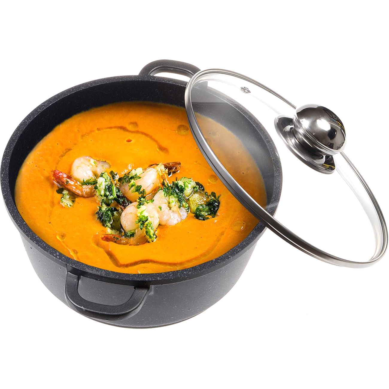 Кастрюля Panairo Lordom 2л, с крышкой (LO-2-K-K)