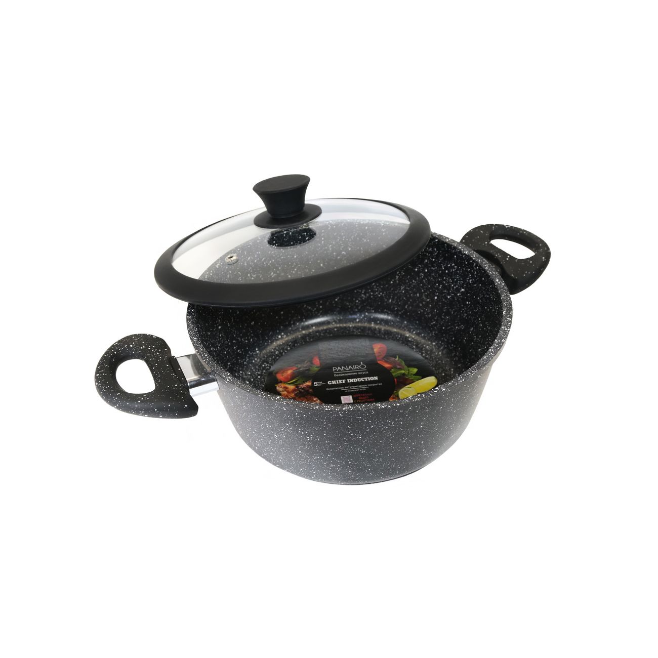Кастрюля Panairo Chief induction C-33-K-K-I