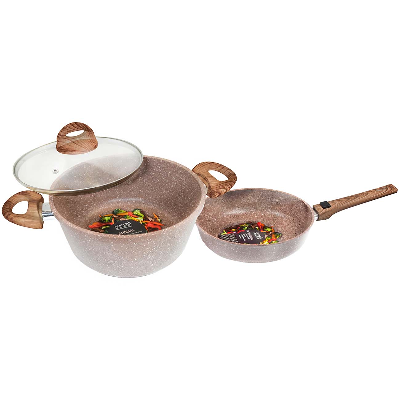 Набор кастрюль Panairo Barbara №1 (3 предмета) (B-1-NAB)