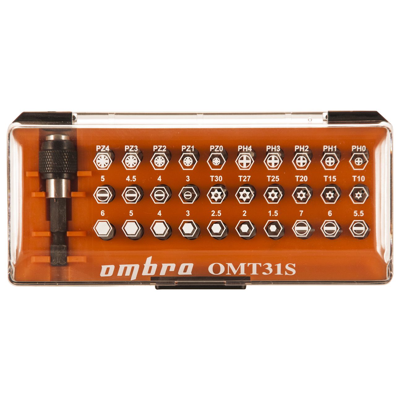 Набор ручного инструмента Ombra OMT31S 31 пред.