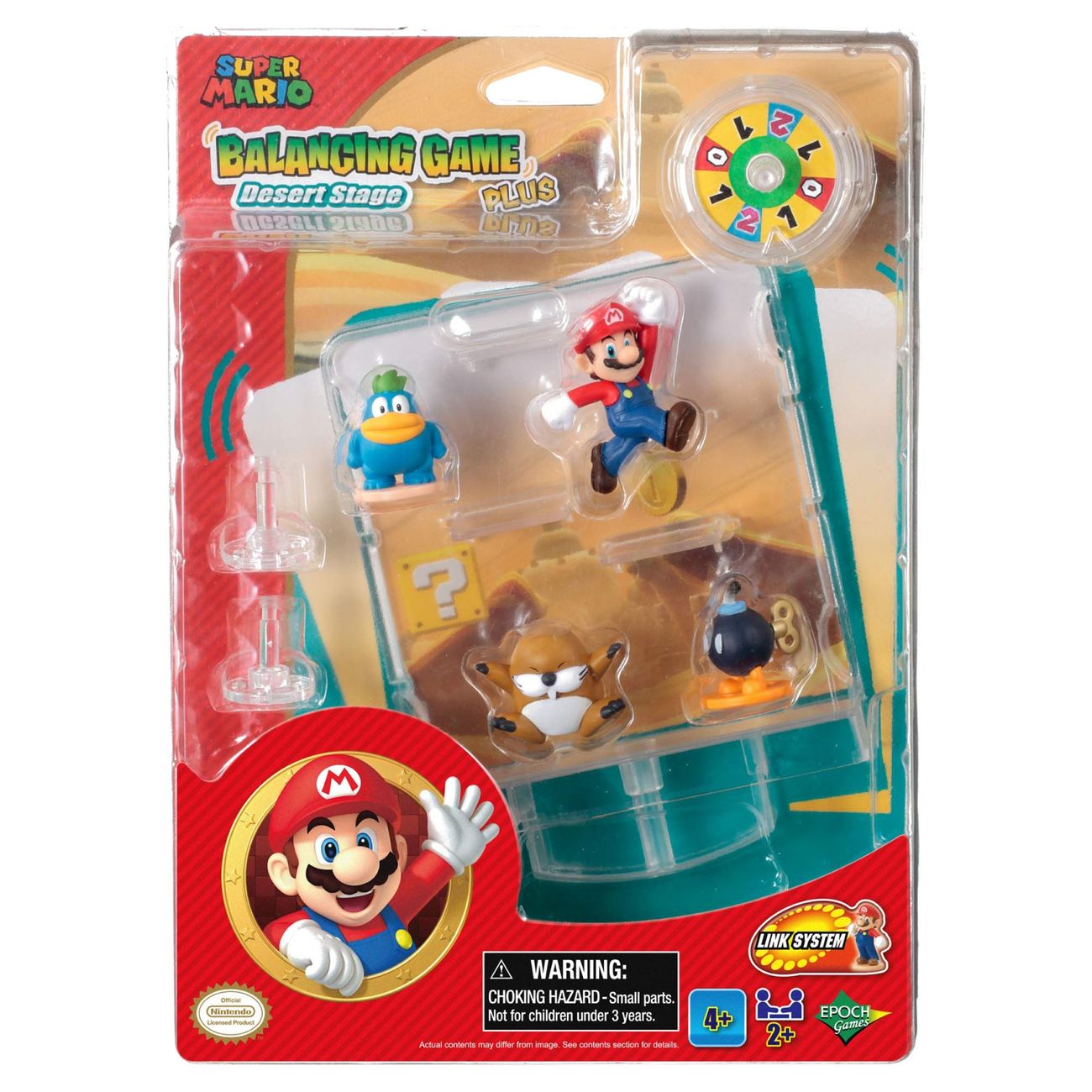 Настольная игра Super Mario Платформы Плюс Уровень в пустыне (7393)