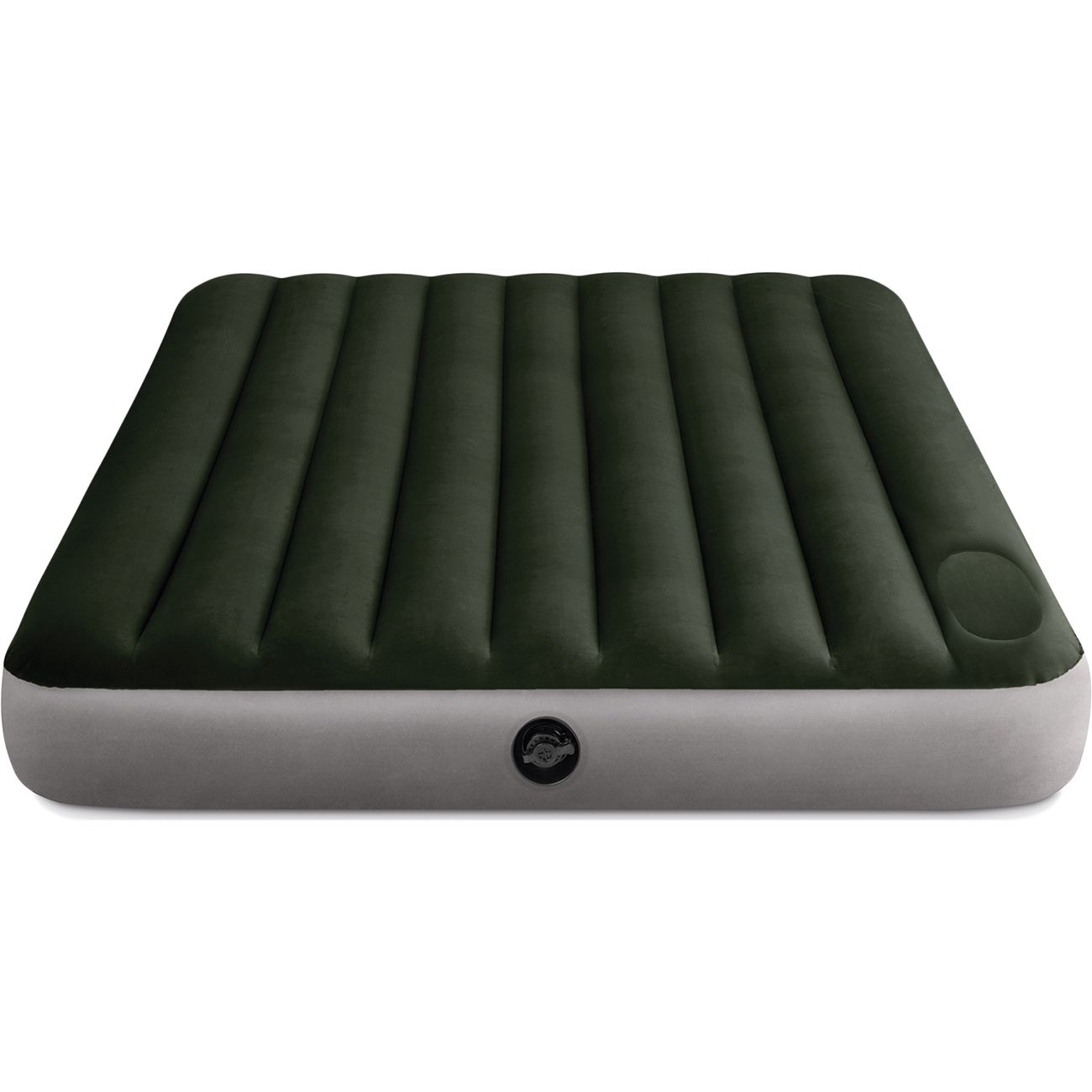 Надувной матрас со встроенным насосом Intex DURA-BEAM DOWNY 152x203х25см (64763)