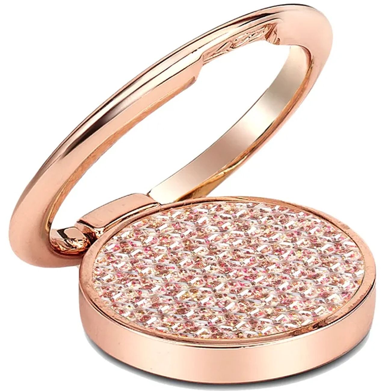 Кольцо-держатель для телефона LuxCase brilliant ring 31 мм rose gold