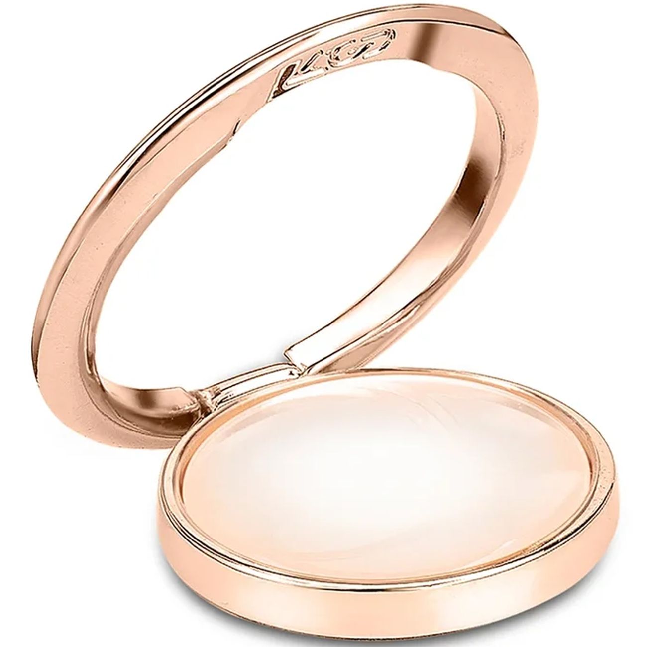 Кольцо-держатель для телефона LuxCase cat eye ring 36 мм rose gold