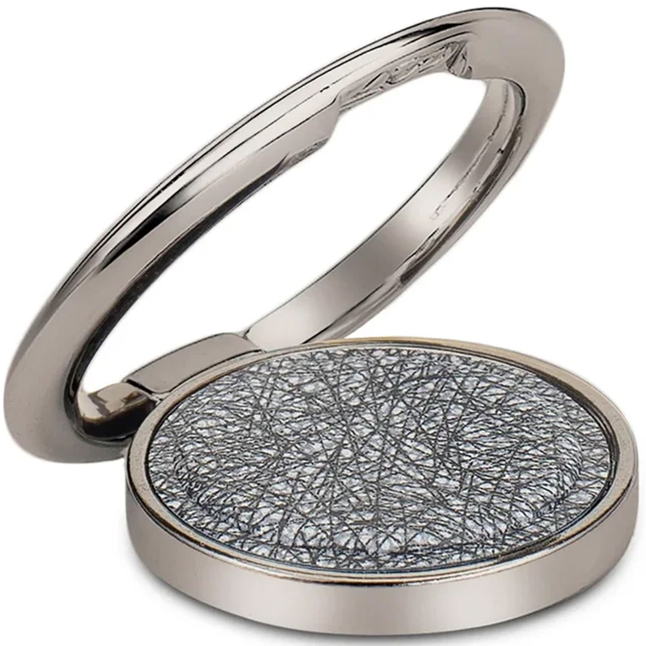 Кольцо-держатель для телефона LuxCase craquelure ring 36мм dark grey