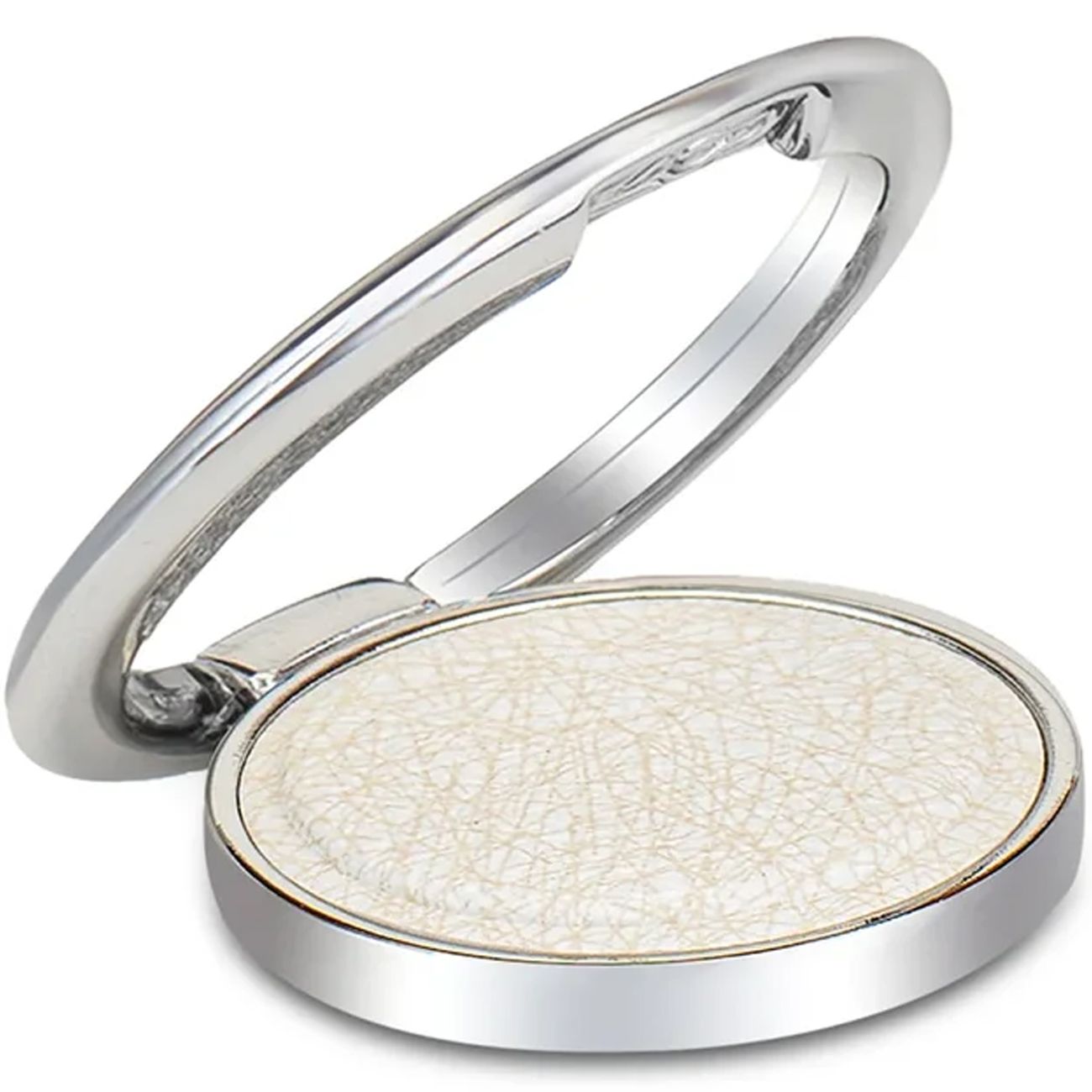 Кольцо-держатель для телефона LuxCase craquelure ring 36мм white