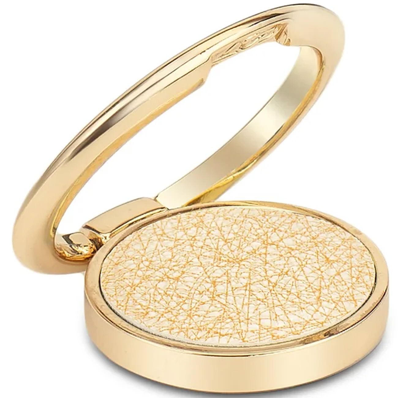 Кольцо-держатель для телефона LuxCase craquelure ring 36мм yellow