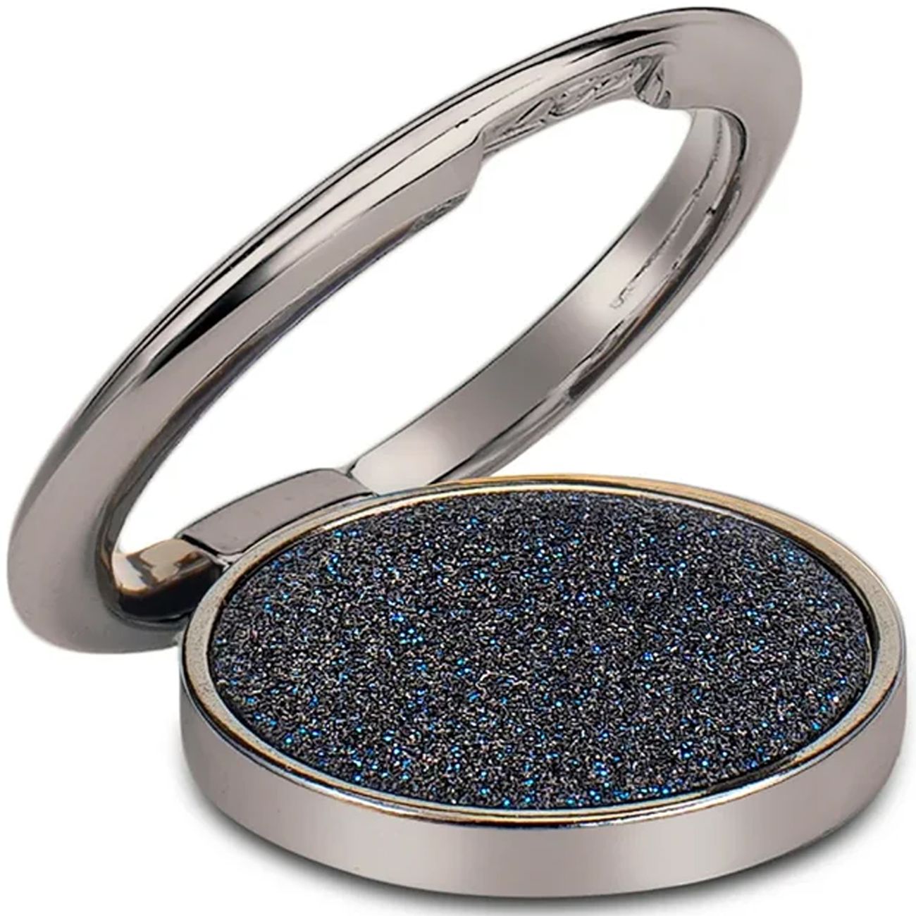Кольцо-держатель для телефона LuxCase glitter ring 36 мм black
