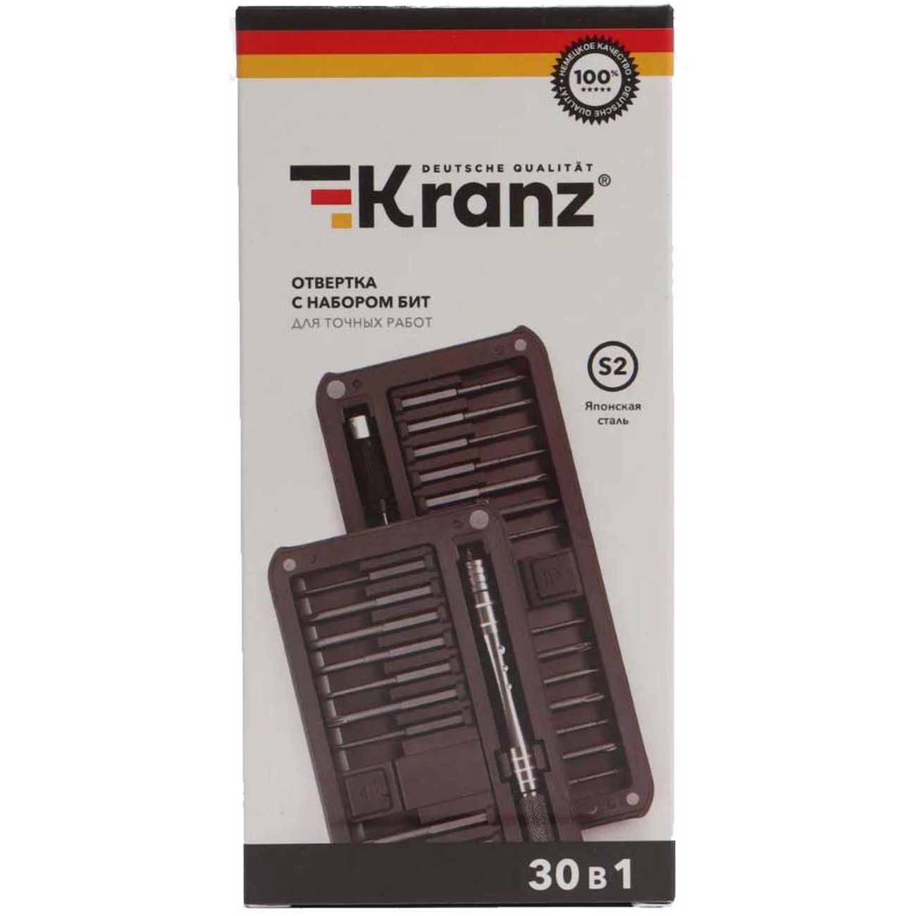 Набор ручного инструмента Kranz 30 предметов (RA-02)