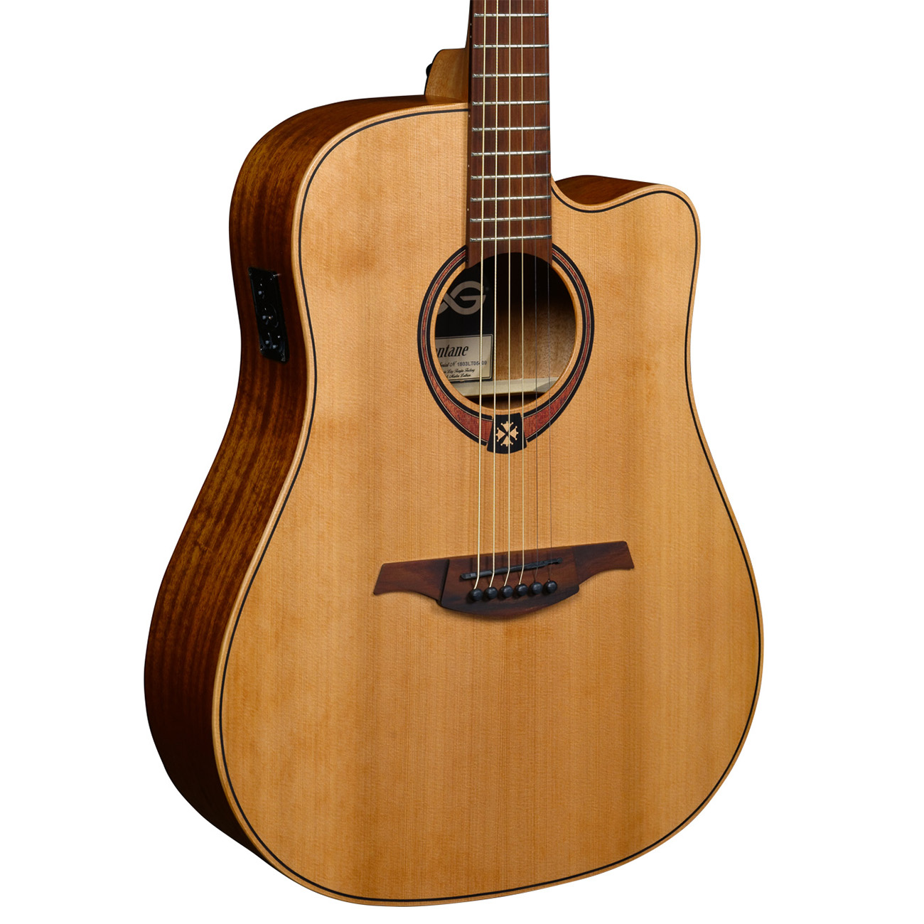 Гитара электроакустическая LAG T-170D CE