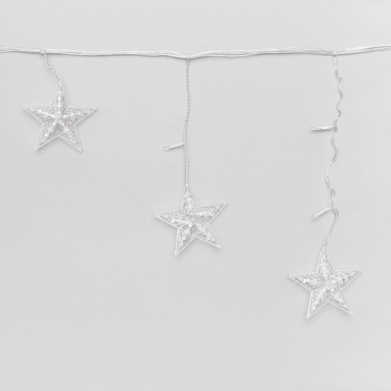 Гирлянда светодиодная Luazon Lighting 3612418 Бахрома-арка 2,5х1,2 м, прозрачная нить